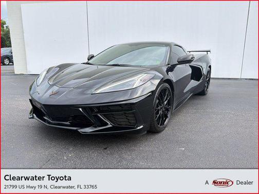 Black 2023 Chevrolet Corvette Stingray w/1LT