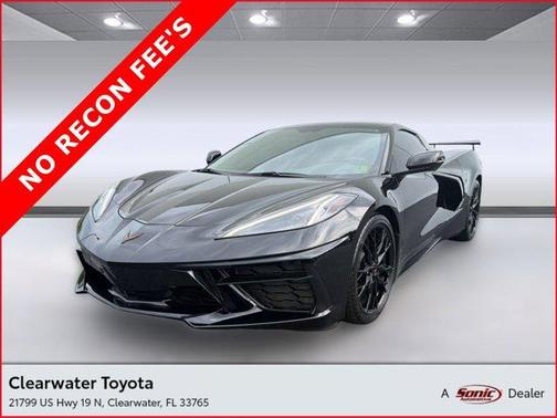 Black 2023 Chevrolet Corvette Stingray w/1LT