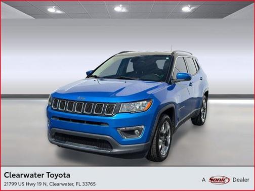 Laser Blue Pearlcoat 2018 Jeep Compass Limited