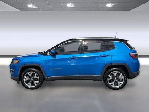 Laser Blue Pearlcoat 2018 Jeep Compass Limited