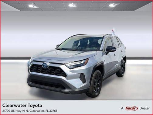 Silver Sky Metallic 2023 Toyota RAV4 Hybrid XLE