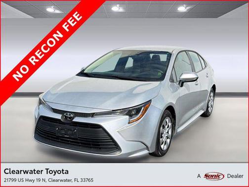 Classic Silver Metallic 2025 Toyota Corolla LE