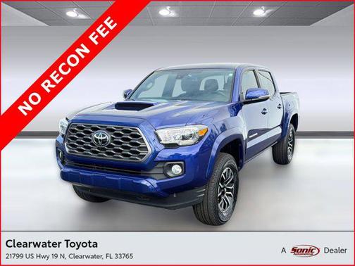 Blue Crush Metallic 2022 Toyota Tacoma TRD Sport