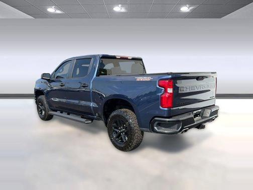 Northsky Blue Metallic 2021 Chevrolet Silverado 1500 Custom Trail Boss