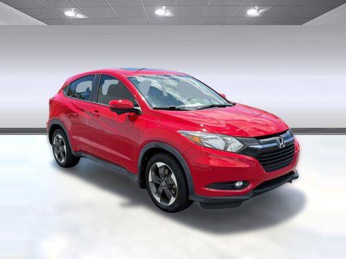 Milano Red 2018 Honda HR-V EX