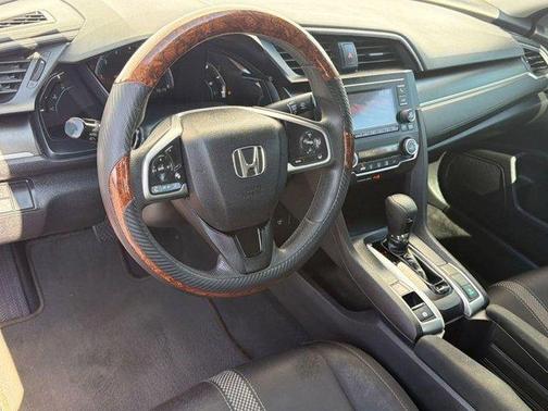 Red 2019 Honda Civic LX