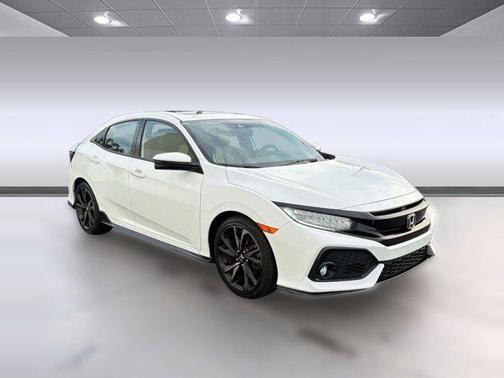 White 2018 Honda Civic Sport Touring