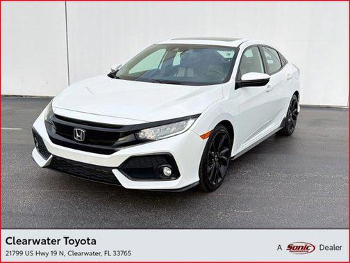 White 2018 Honda Civic Sport Touring