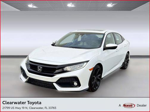 White 2018 Honda Civic Sport Touring