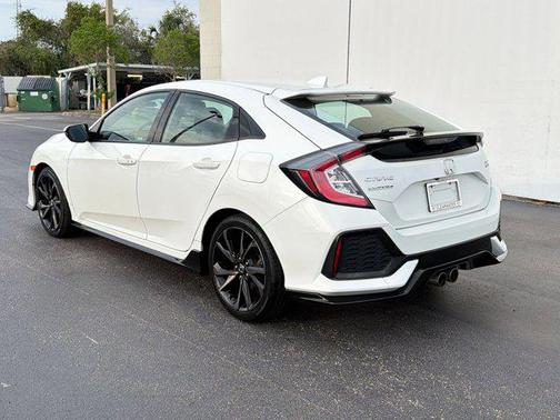White 2018 Honda Civic Sport Touring