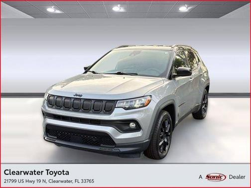 Billet Silver Metallic Clearcoat 2022 Jeep Compass Latitude