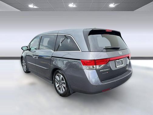 Modern Steel Metallic 2014 Honda Odyssey Touring Elite