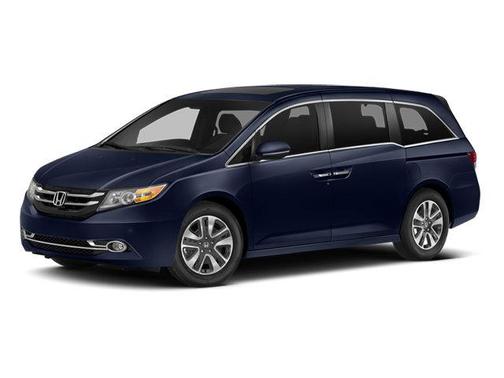 Modern Steel Metallic 2014 Honda Odyssey Touring Elite