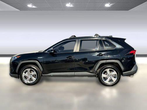 Midnight Black Metallic 2021 Toyota RAV4 Hybrid XLE Premium