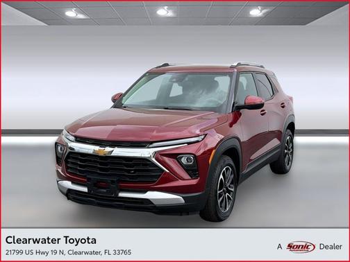 Crimson Metallic 2025 Chevrolet Trailblazer LT
