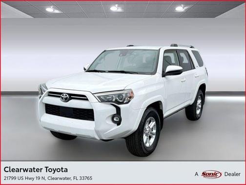 White 2022 Toyota 4Runner SR5