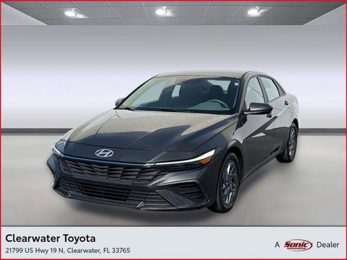 Gray 2024 Hyundai ELANTRA SEL