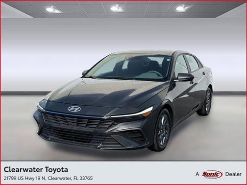 Gray 2024 Hyundai ELANTRA SEL