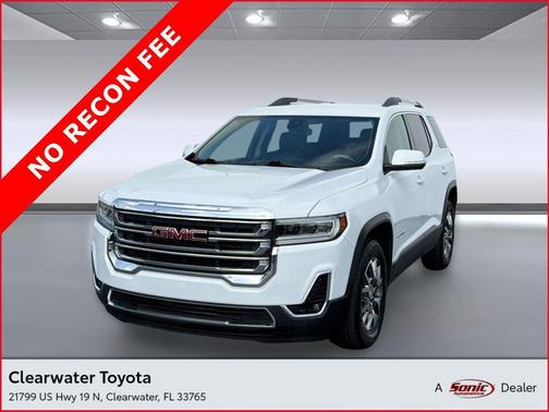 White 2023 GMC Acadia FWD SLT