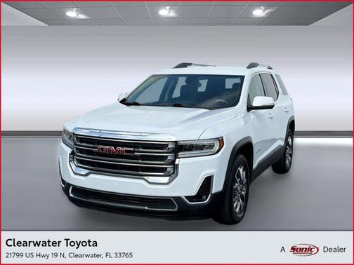 White 2023 GMC Acadia FWD SLT