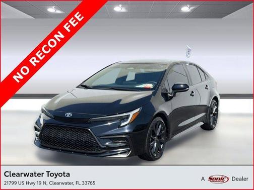 Midnight Black Metallic 2024 Toyota Corolla SE