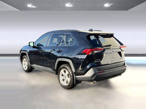 Midnight Black Metallic 2021 Toyota RAV4 Hybrid XLE