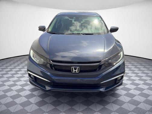 Modern Steel Metallic 2019 Honda Civic EX