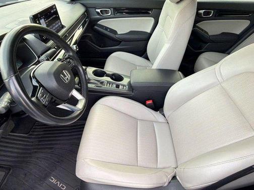 Platinum White Pearl 2024 Honda Civic Touring