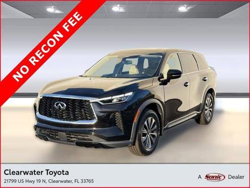 Mineral Black 2022 INFINITI QX60 Pure