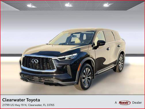 Mineral Black 2022 INFINITI QX60 Pure