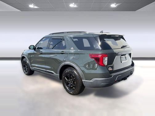 Forged Green Metallic 2022 Ford Explorer Timberline