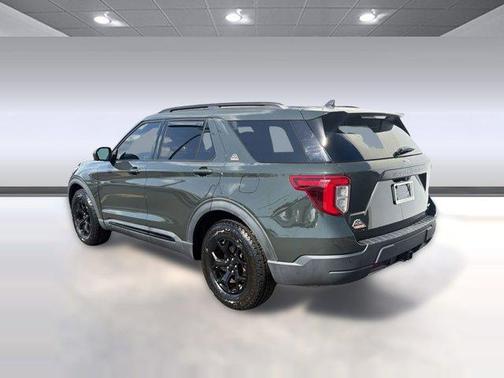 Forged Green Metallic 2022 Ford Explorer Timberline