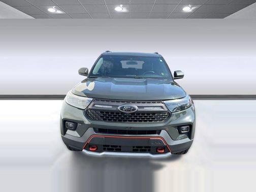 Forged Green Metallic 2022 Ford Explorer Timberline