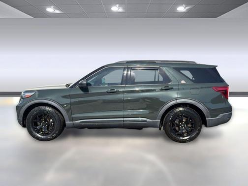 Forged Green Metallic 2022 Ford Explorer Timberline