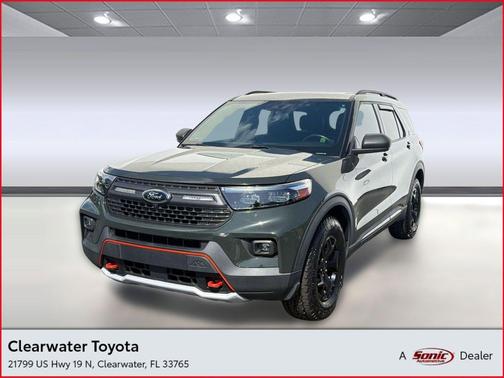 Forged Green Metallic 2022 Ford Explorer Timberline