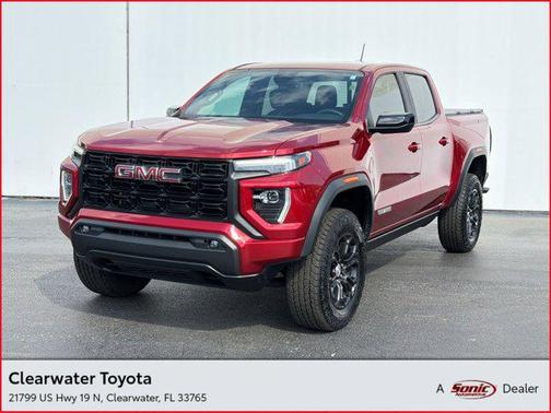 Volcanic Red Tintcoat 2024 GMC Canyon Elevation