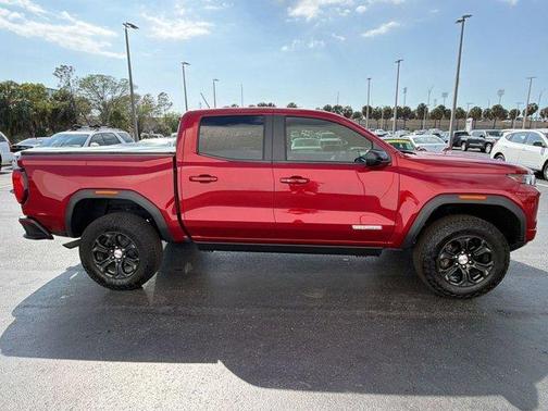 Volcanic Red Tintcoat 2024 GMC Canyon Elevation