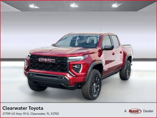 Volcanic Red Tintcoat 2024 GMC Canyon Elevation