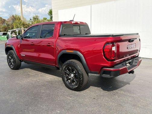 Volcanic Red Tintcoat 2024 GMC Canyon Elevation