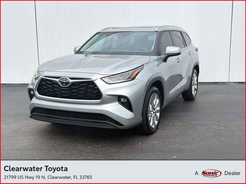 Celestial Silver Metallic 2023 Toyota Highlander Limited