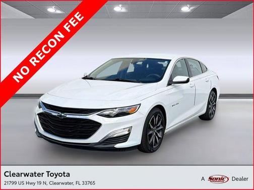 Summit White 2020 Chevrolet Malibu FWD RS