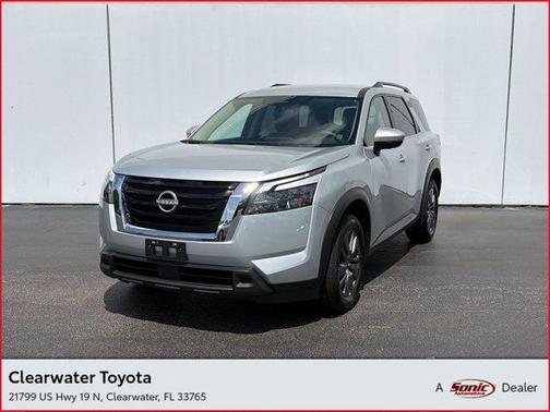 Brilliant Silver Metallic 2025 Nissan Pathfinder SV FWD