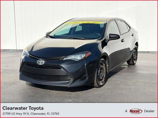 Black Sand Pearl 2019 Toyota Corolla LE