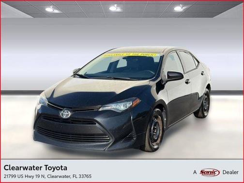 Black Sand Pearl 2019 Toyota Corolla LE