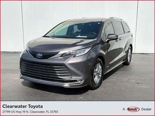 Predawn Gray Mica 2021 Toyota Sienna Limited 7-Passenger