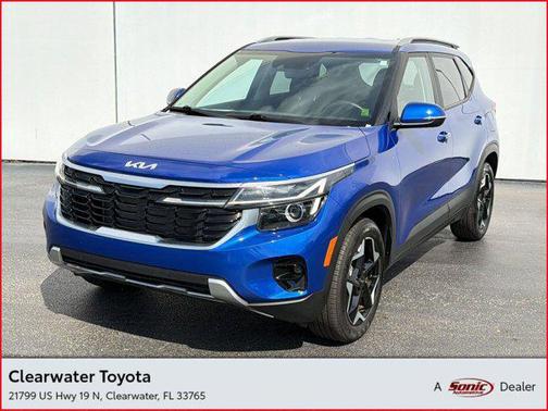 Neptune Blue 2025 Kia Seltos S