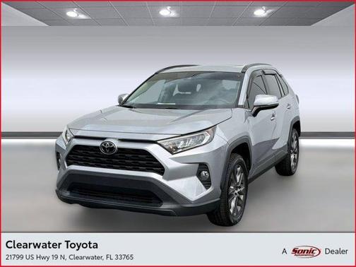 Silver Sky Metallic 2021 Toyota RAV4 XLE Premium