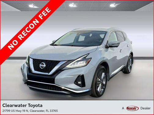 Gray 2021 Nissan Murano Platinum Intelligent AWD