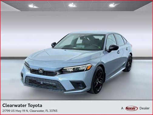 Gray 2024 Honda Civic Sport