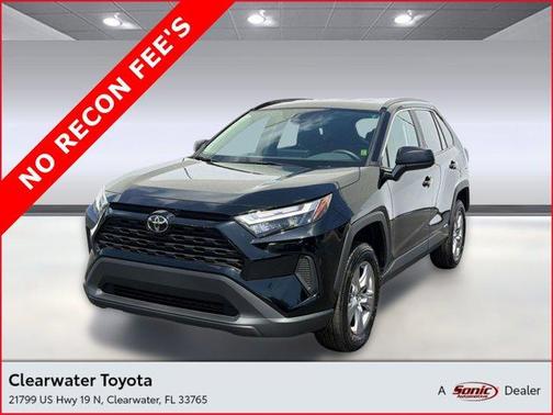 Midnight Black Metallic 2025 Toyota RAV4 Hybrid LE